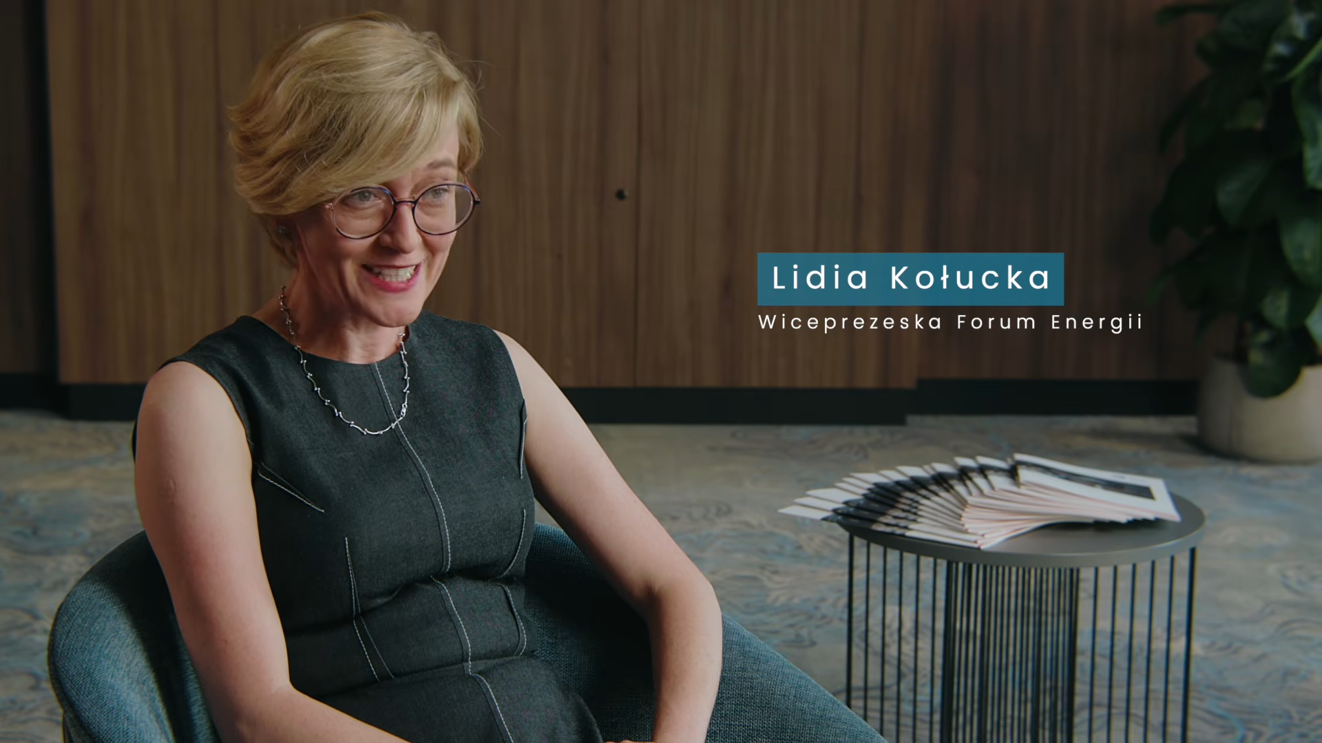 Film dla organizacji Forum Energii – Lidia Kołucka podczas rozmowy o LeadAir
