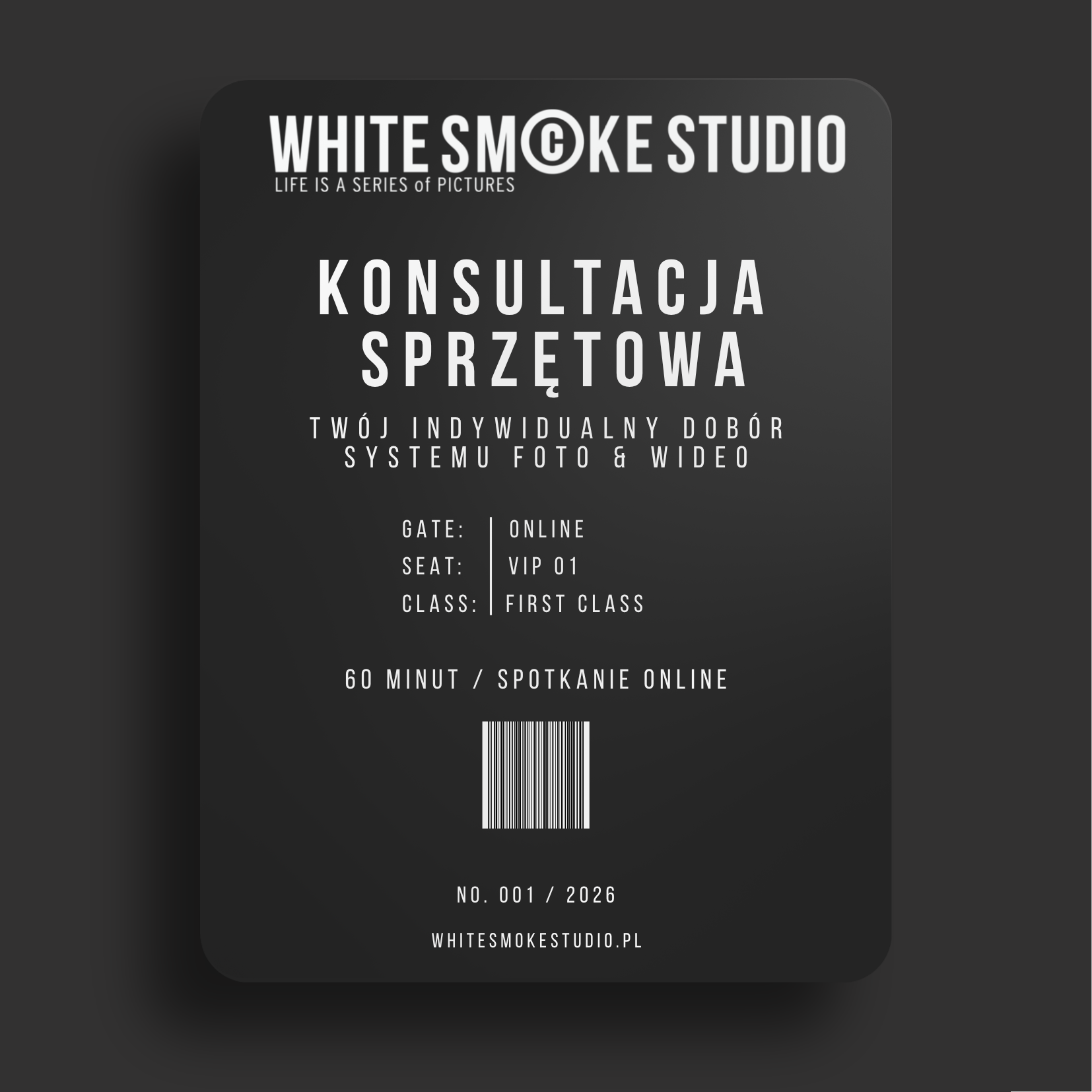 G.A.S. to nie wyrok. Dlaczego sprzęt ma znaczenie i jak przestać kupować w ciemno? 20 Konsultacja sprzętowa dla fotografów WhiteSmoke Studio