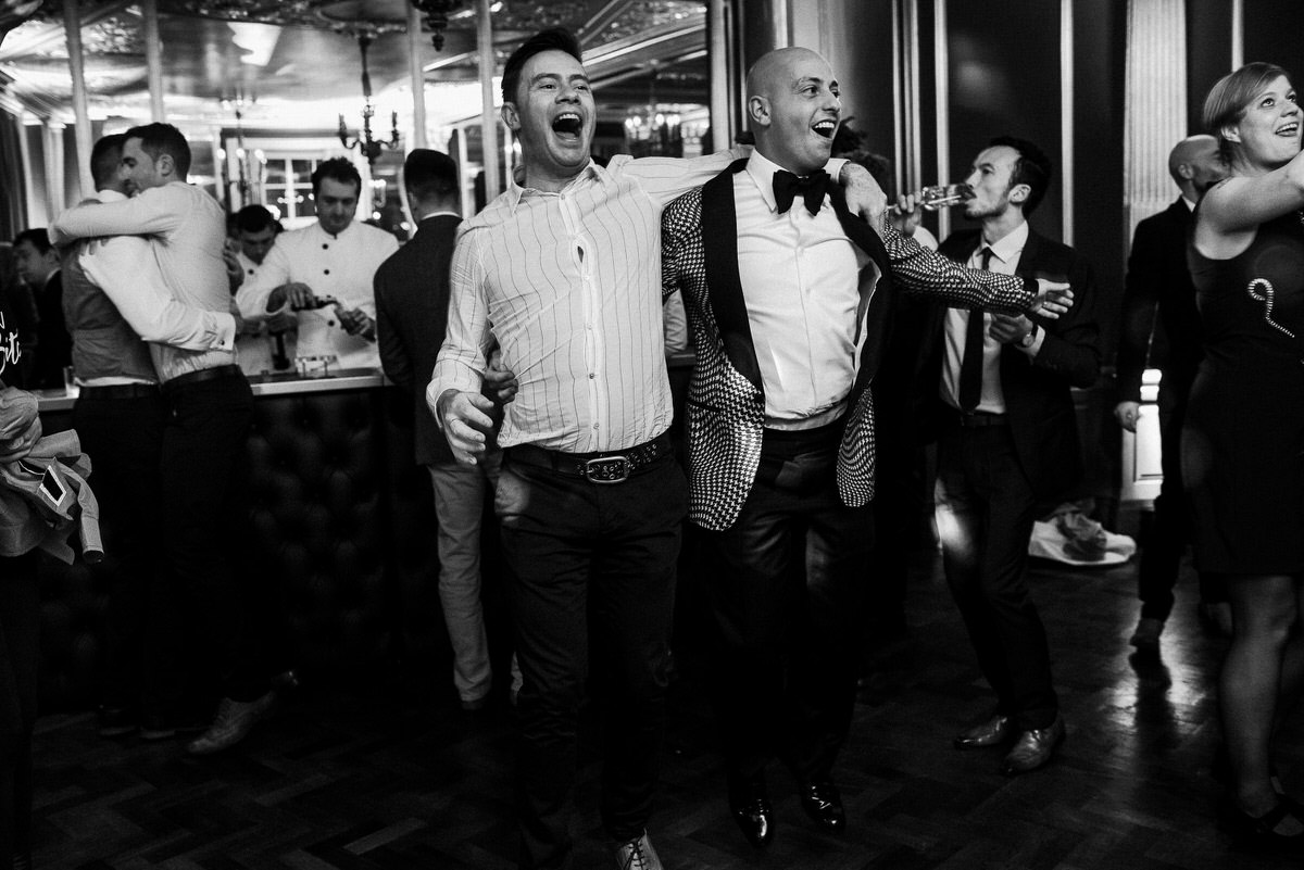 Ślub w Londynie. Danny i Chris w Hotel Café Royal 150 Zabawa na parkiecie